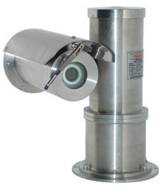 PE121 Network Explosion Proof PTZ Camera ، Exd II CT6 / DIP A20 TA ، T6 &amp; IP68 ، كاميرا زووم بصري 30x ، ONVIF &amp; H265 / 264
